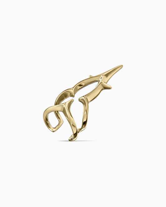 FORBIDDEN Nail Ring-Nail Rings- Silver - - Ask & Embla
