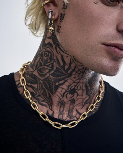 Cellar Chain Necklace-Chain Necklaces- Gold - Ask & Embla