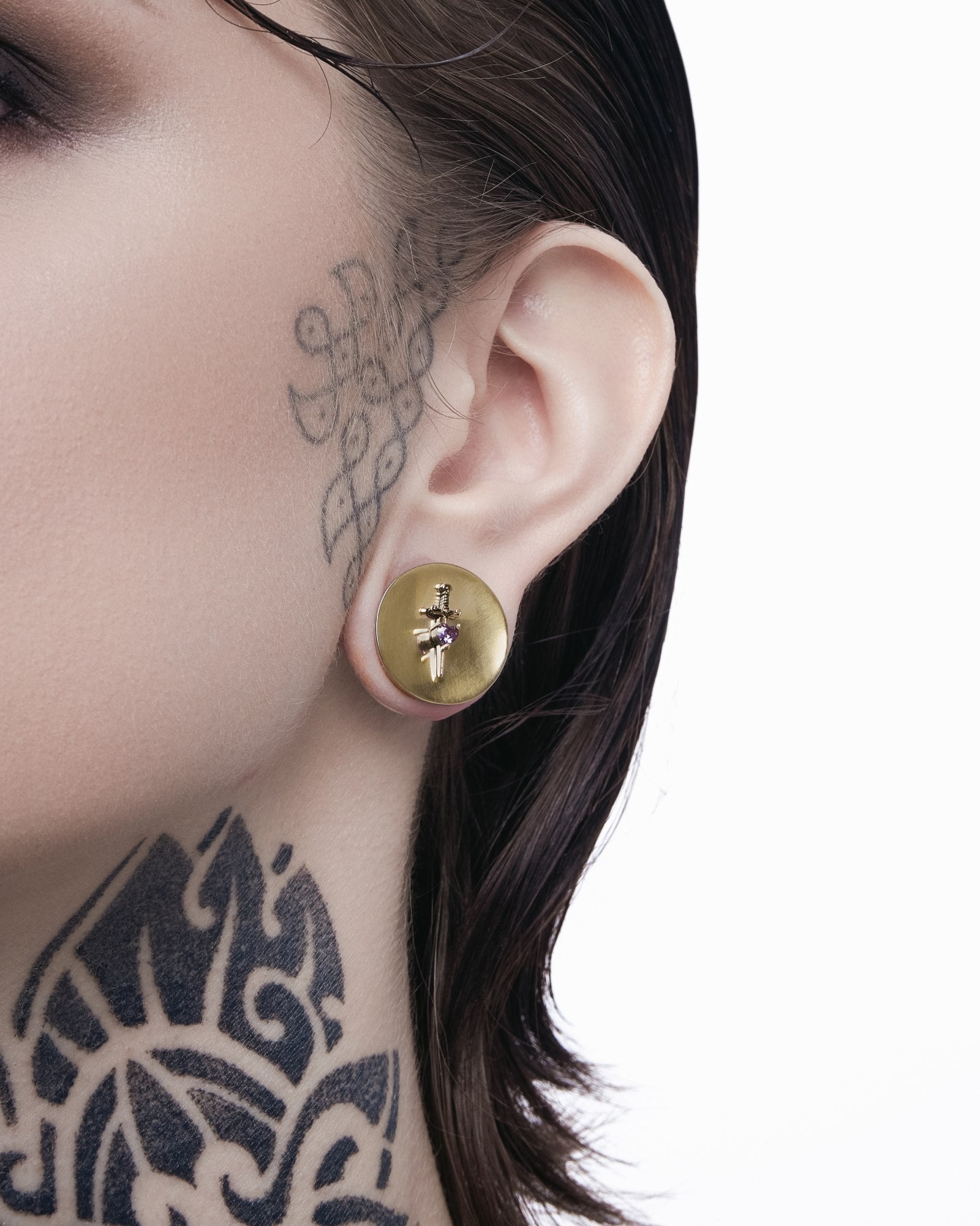 Arcana Plugs-Plugs- Gold - 8mm (0g) - Ask & Embla