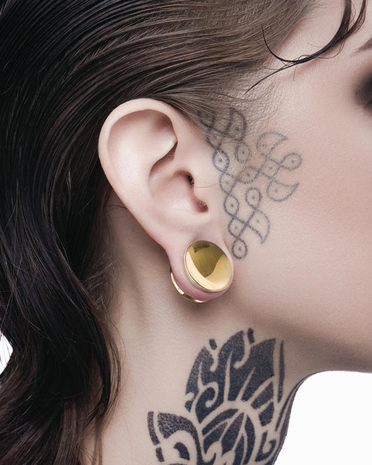 A&E Omni Reversible Plugs-Plugs- Silver - 8mm (0g) - Ask & Embla