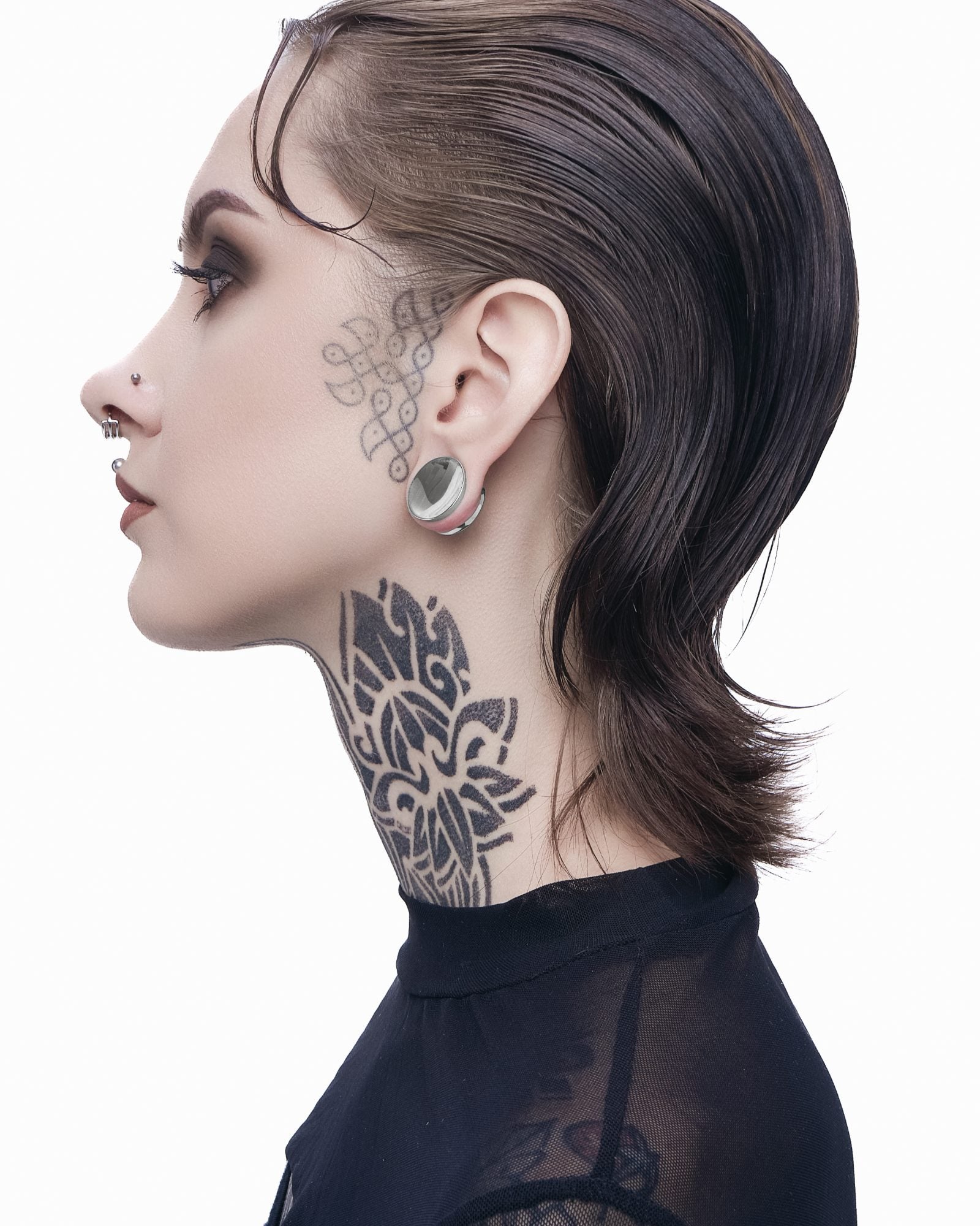 A&E Omni Reversible Plugs-Plugs- Silver - 8mm (0g) - Ask & Embla