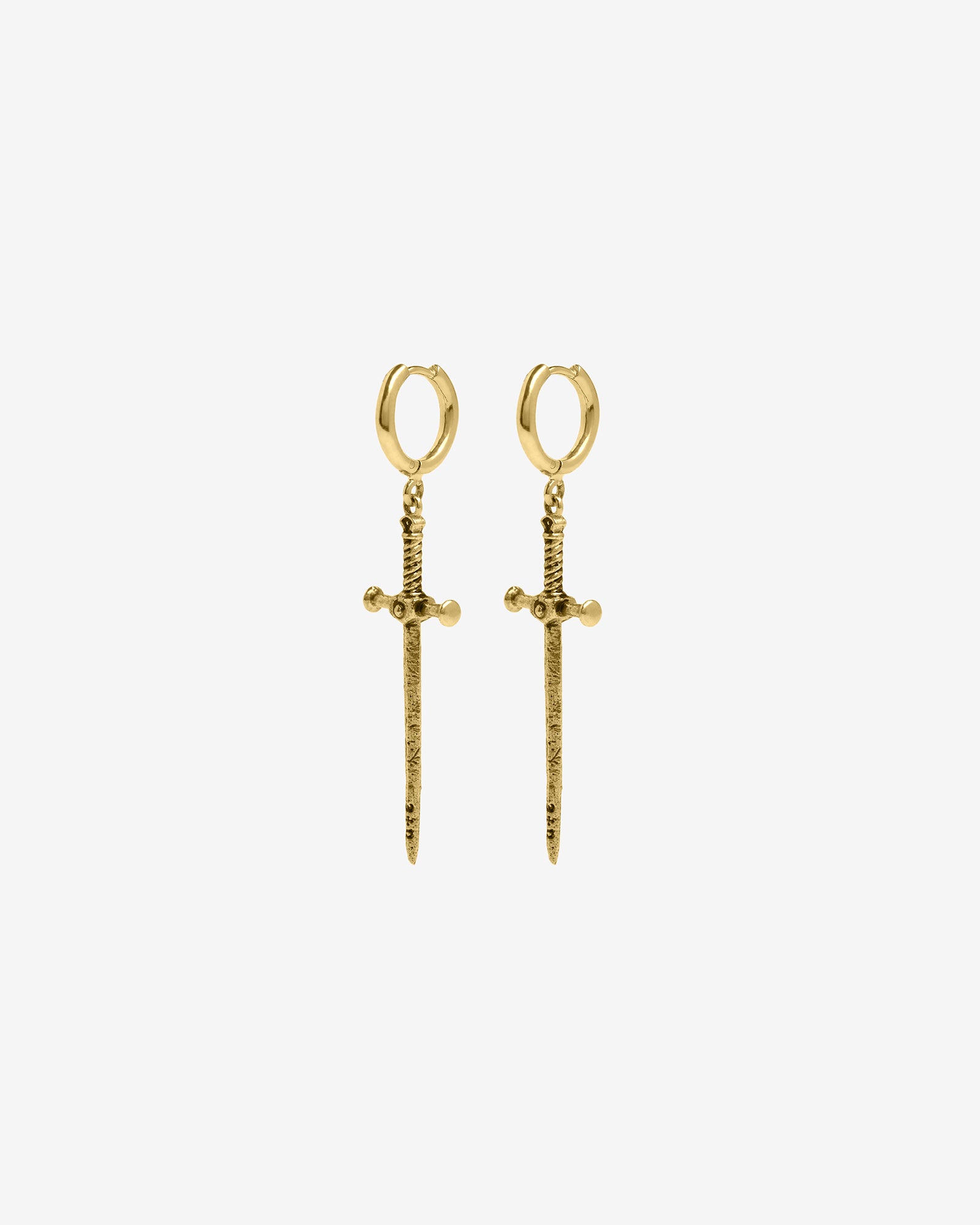 Aradia Sword Earrings-Ear Dangles- Silver - - Ask & Embla