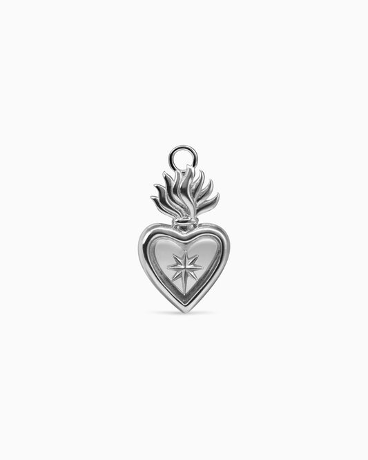 The Sacrament Vial Charm-Charms- Silver - Clear Quartz - Ask & Embla