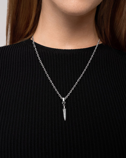 Saberblade Charm-Charms- Silver - - Ask & Embla