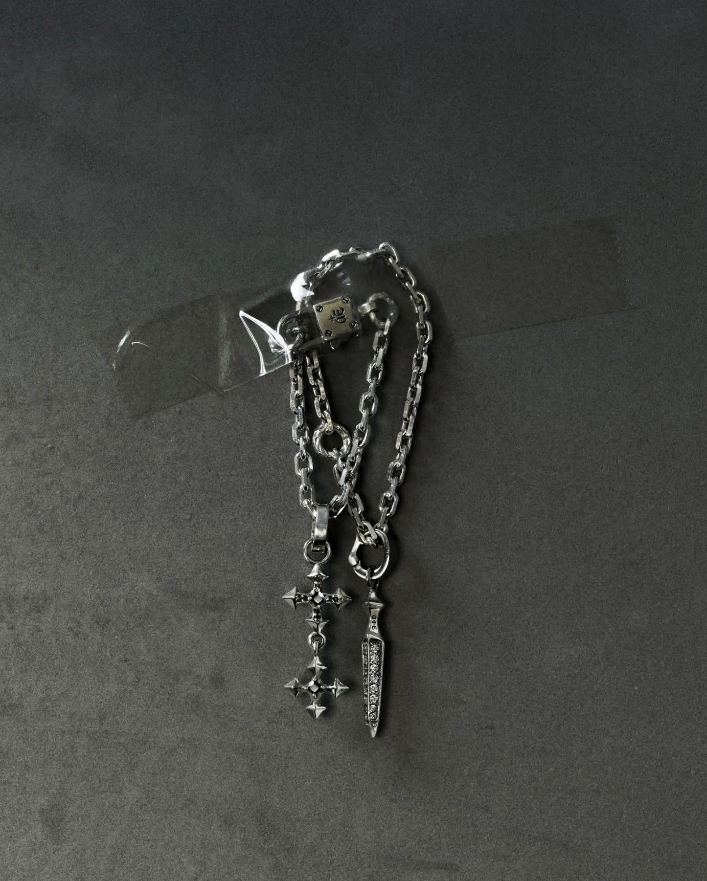 Twin Sigil Charm-Charms- Silver - - Ask & Embla