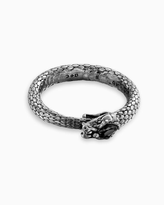 Ouroboros Ring-Rings- Gold - US4 - Ask & Embla