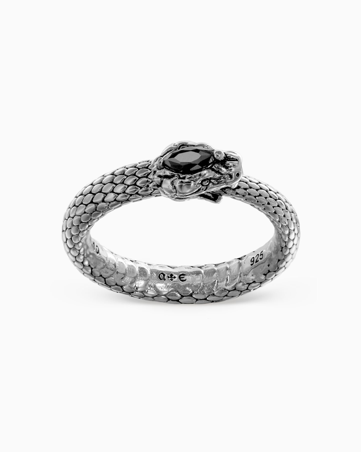 Ouroboros Ring-Rings- Gold - US4 - Ask & Embla