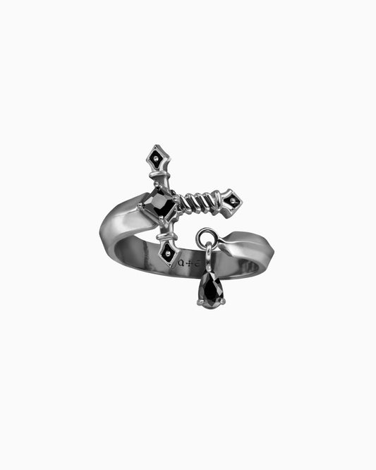 Aradia Ring-Rings- Silver - US6 - Ask & Embla
