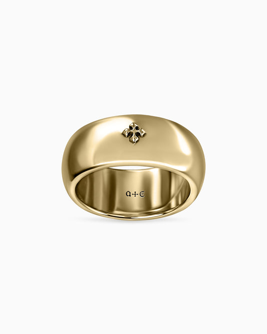 Halo Ring - Bold-Rings- Gold - US5 - Ask & Embla