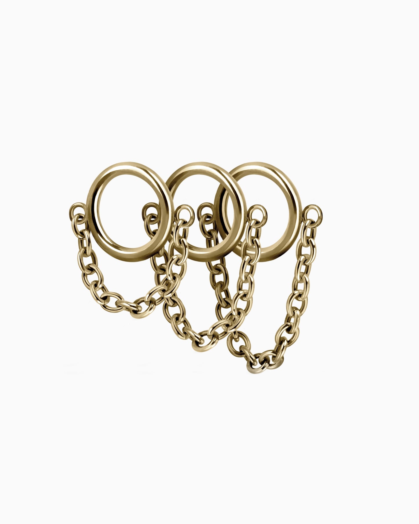 Obscura Chain Ring Stacks-Ring Stacks- Gold - 6mm - Ask & Embla