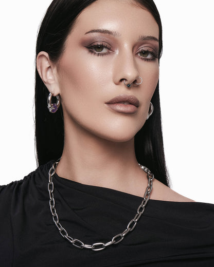 Cellar Chain Necklace-Chain Necklace- Silver - - Ask & Embla