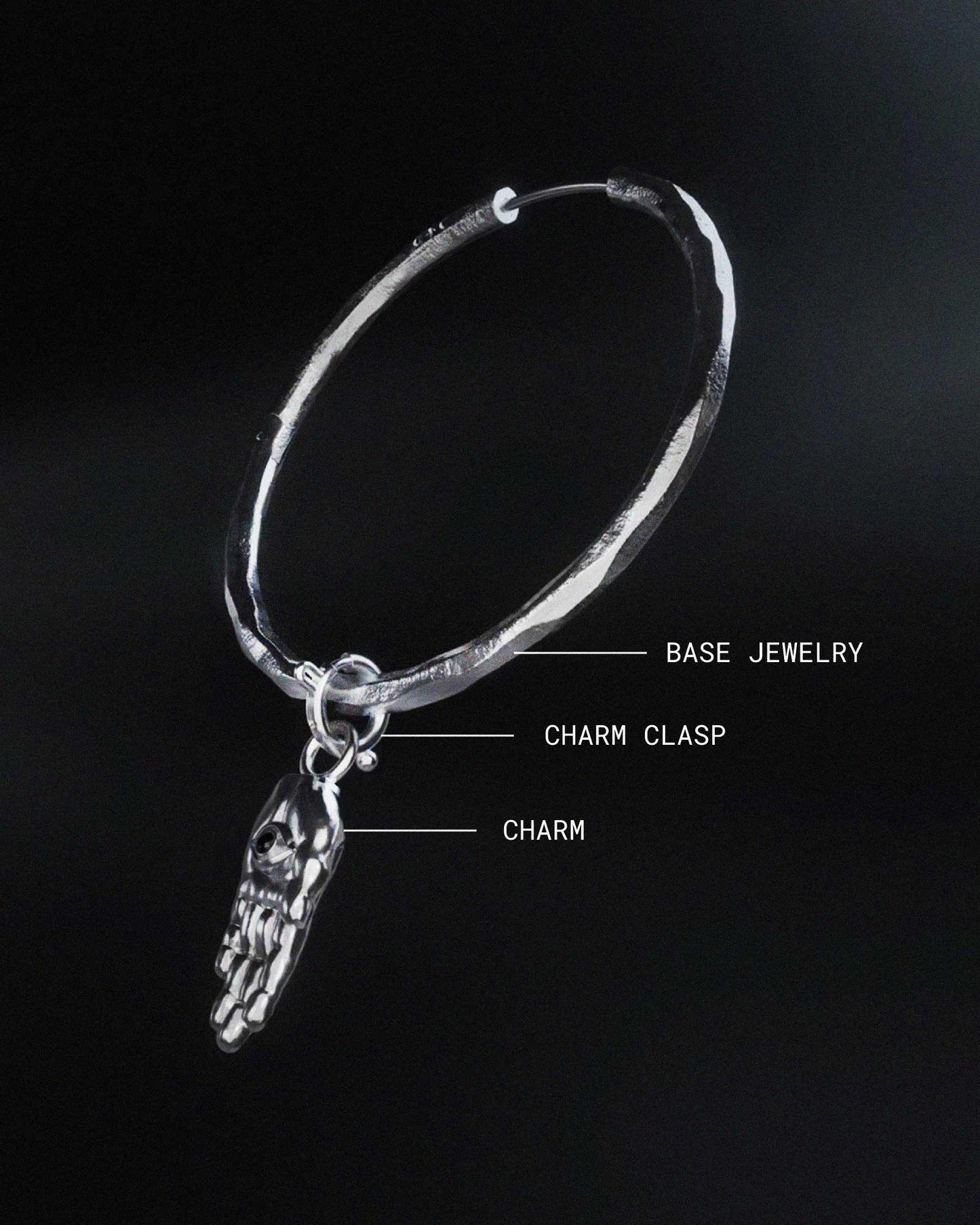 Chamber Charm-Charms- Silver - - Ask & Embla