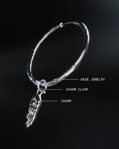Synthesis Earrings No. 2-Ear Hoops- Silver - - Ask & Embla