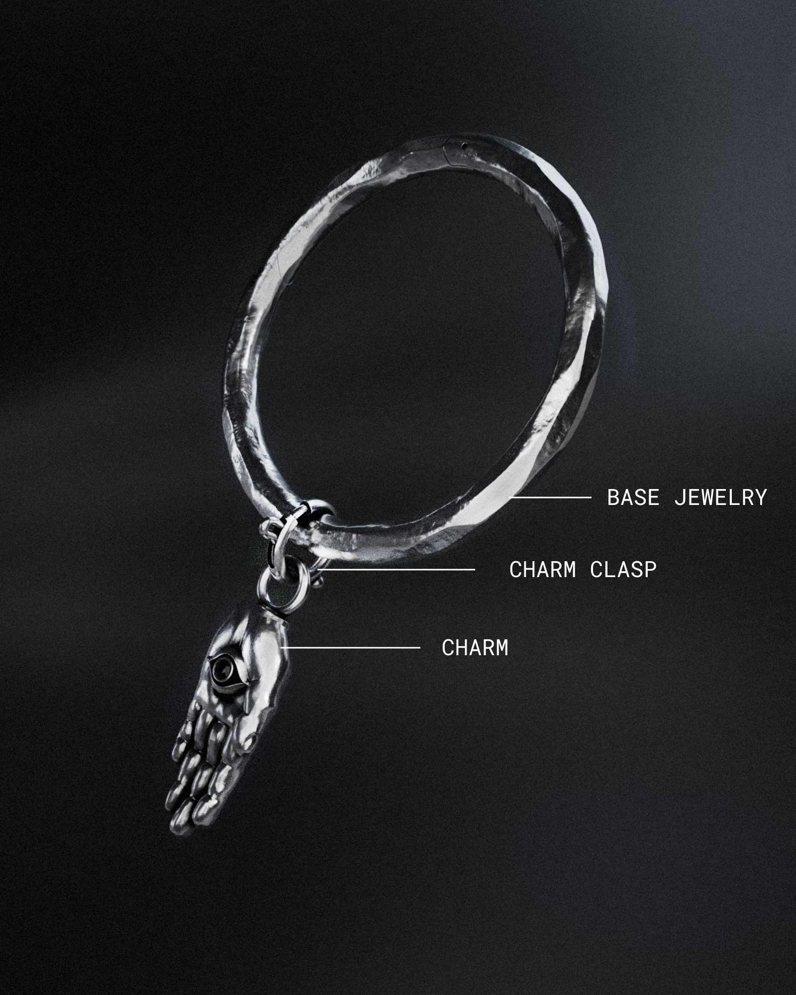 Synthesis Hangers No. 3-Clicker Hangers- Silver - - Ask & Embla