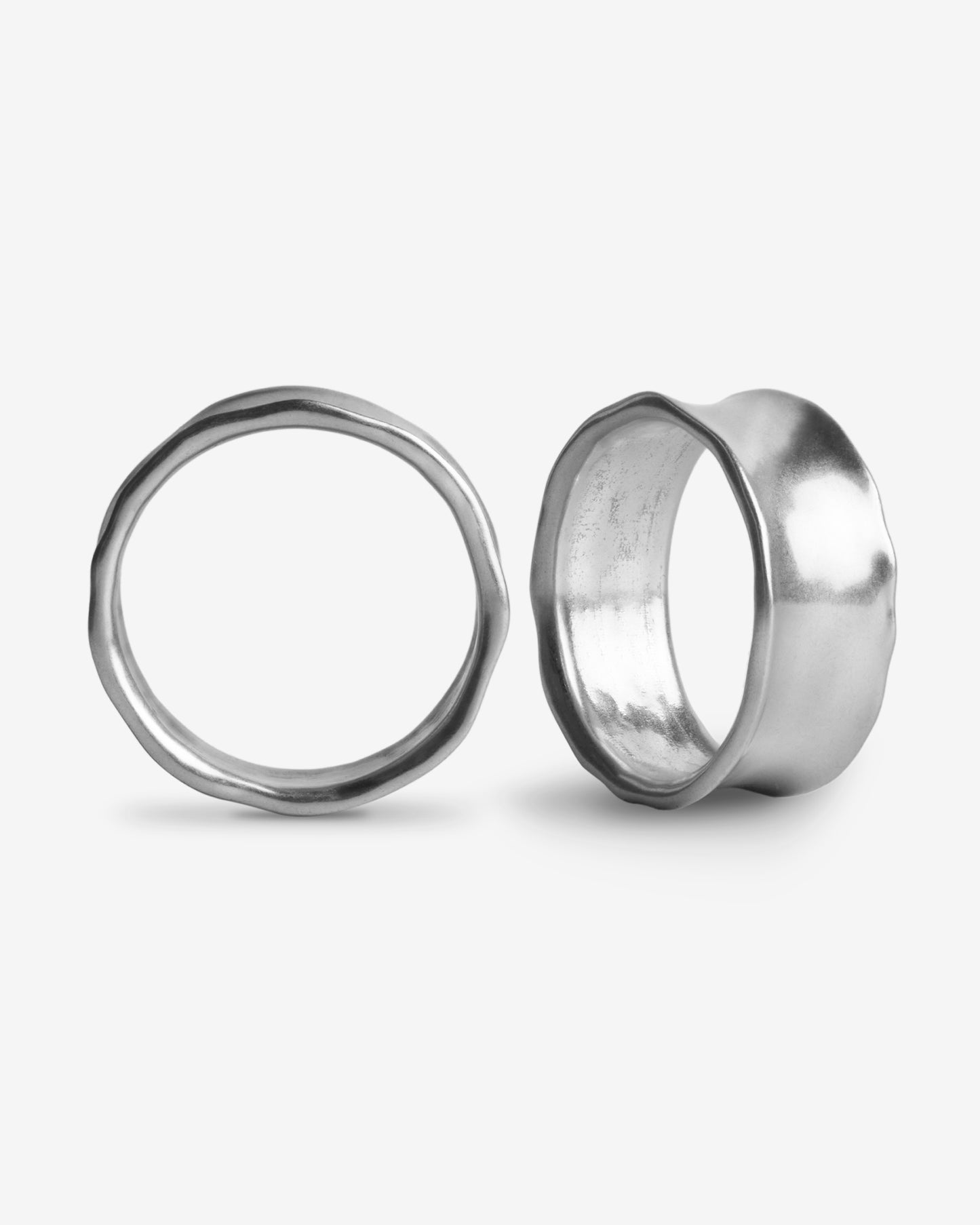 Testament Tunnels-Tunnels- Silver - 8mm (0g) - Ask & Embla