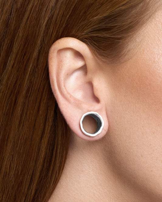 Testament Tunnels-Tunnels- Silver - 8mm (0g) - Ask & Embla