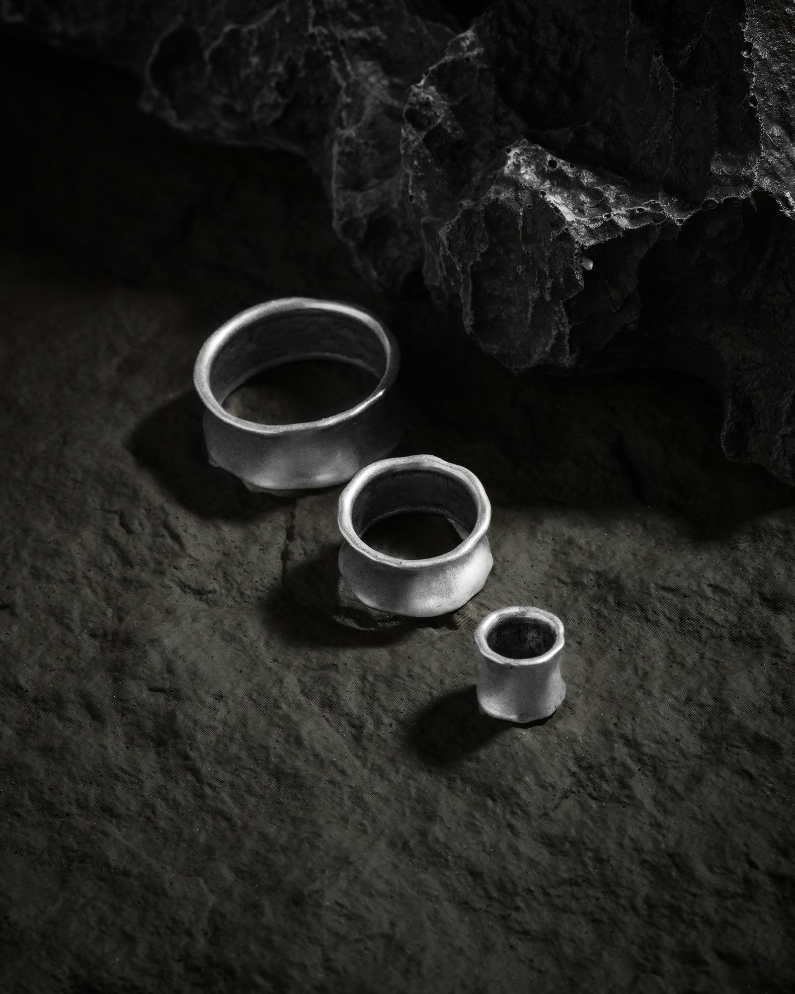 Testament Tunnels-Tunnels- Silver - 8mm (0g) - Ask & Embla