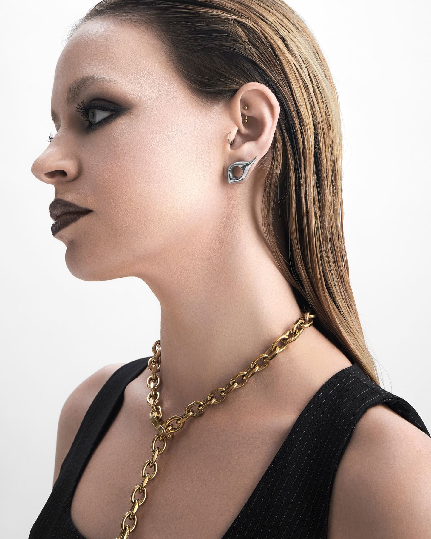 Elron Tunnels-Tunnels- Silver - 8mm (0g) - Ask & Embla