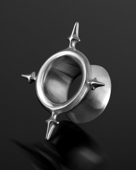GENESIS Tunnels-Tunnels- Silver - 8mm (0g) - Ask & Embla