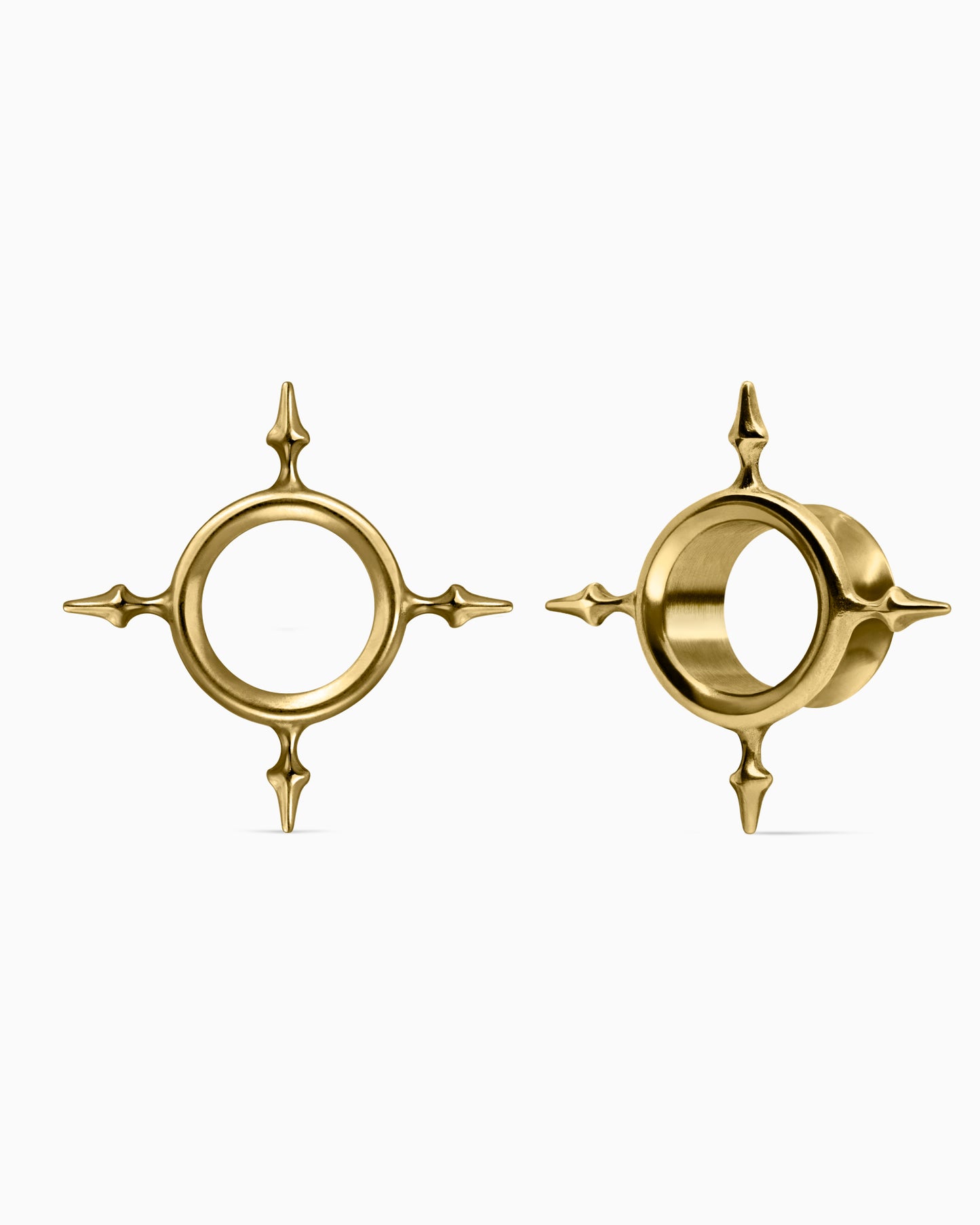 GENESIS Tunnels-Tunnels- Silver - 8mm (0g) - Ask & Embla