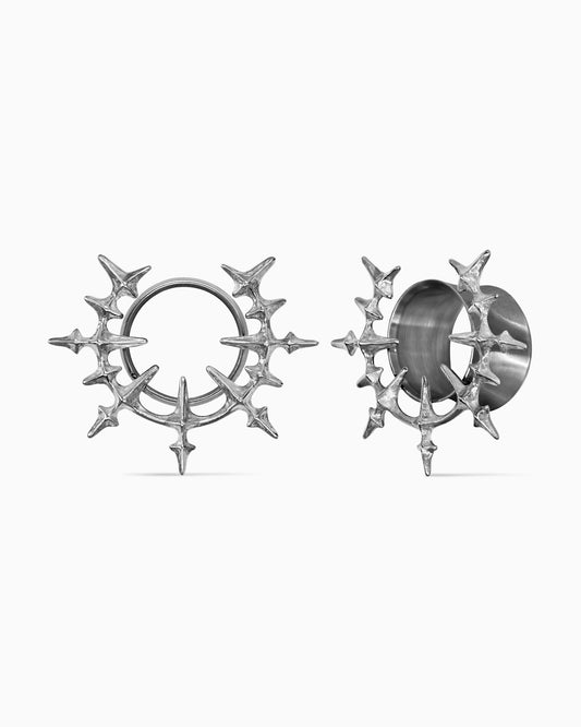 ORIGINAL SIN Tunnels-Tunnels- Silver - 8mm (0g) - Ask & Embla