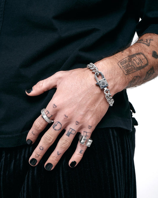 Sync Chain Bracelet-Chain Bracelets- Medium - - Ask & Embla