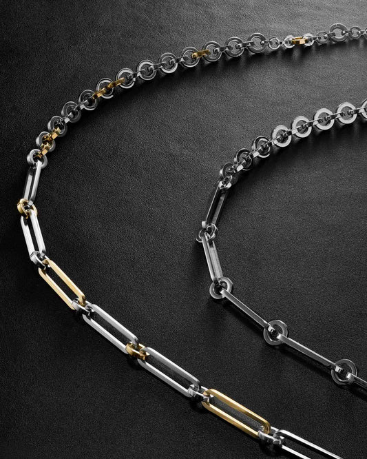 Paradox Necklace-Chain Necklaces- Silver - - Ask & Embla