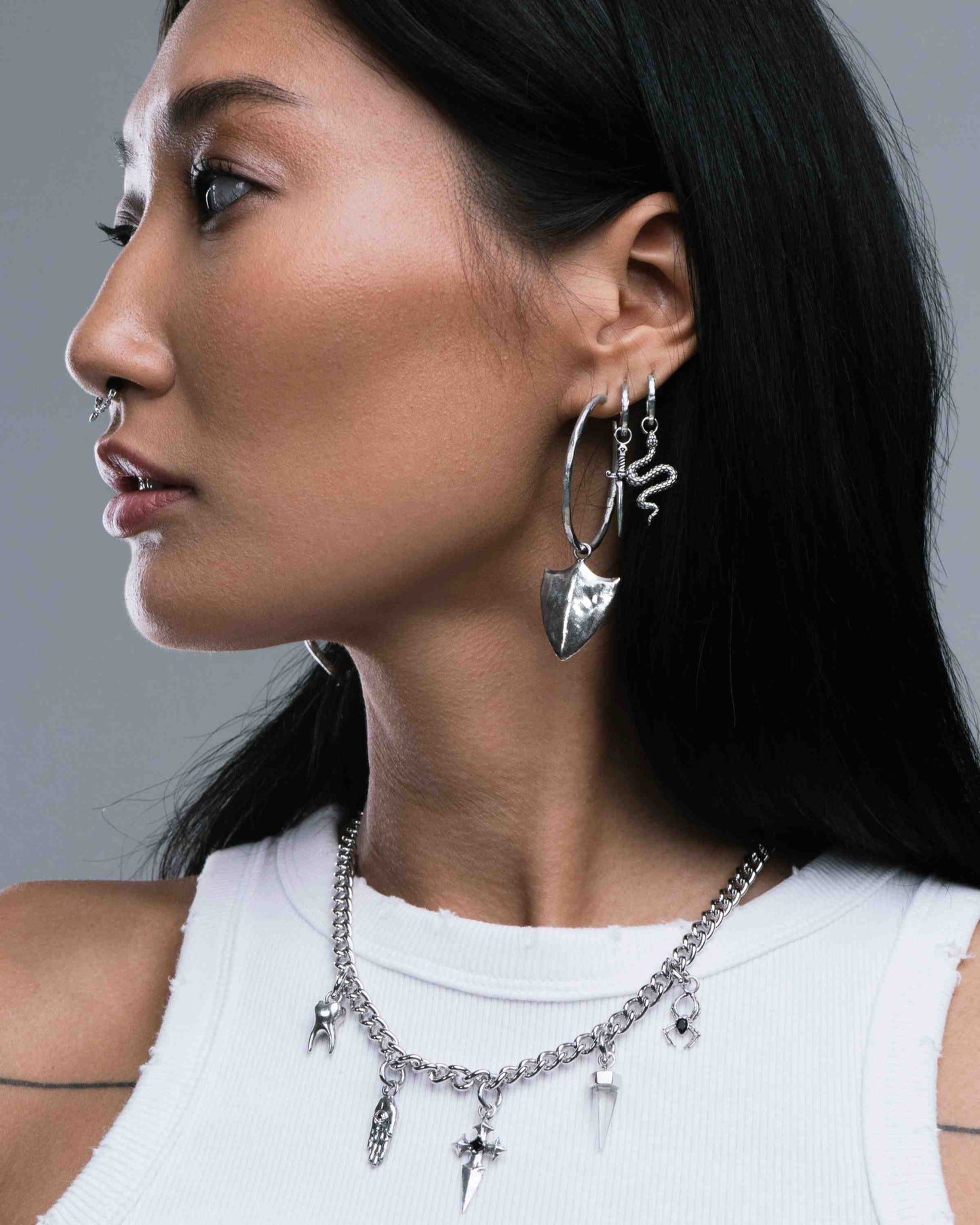 Sorcerer Charm-Charms- Silver - - Ask & Embla