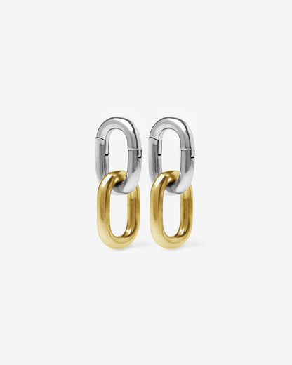 Galen Chain Hangers-Clicker Hangers- Two-toned (Gold and Silver) - 2-Link - Ask & Embla