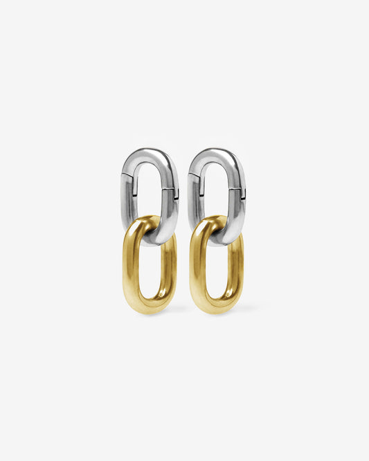 Galen Chain Hangers-Clicker Hangers- Two-toned (Gold and Silver) - 2-Link - Ask & Embla