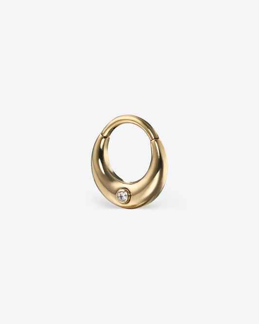 Caspian Gem Clicker-Clickers- 1.2mm (16g) - 8mm - Ask & Embla