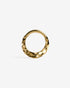 Hale Hammered Ring Clicker-Clickers- Gold - 1.2mm (16g) - Ask & Embla