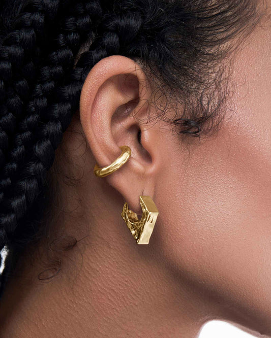 Orbit Ear Cuff-Ear Cuff- Gold - - Ask & Embla