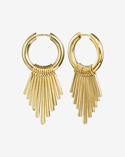 Maya Sunbeam Earrings-Ear Dangles- Gold - - Ask & Embla