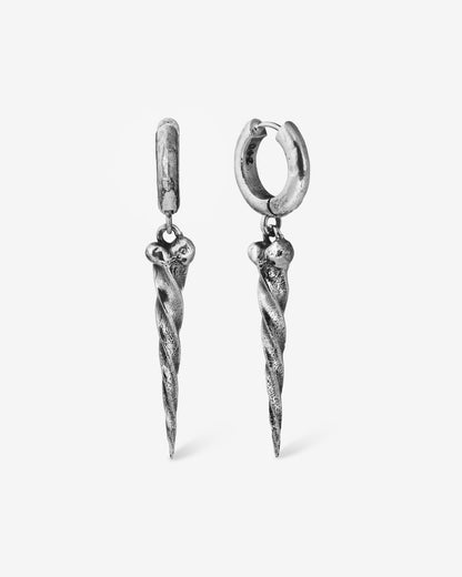 Moonrise Earrings-Ear Dangles- Silver - - Ask & Embla