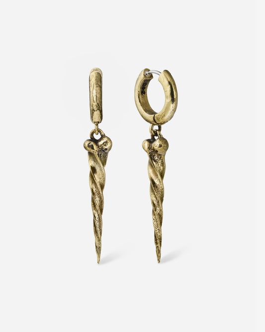 Moonrise Earrings-Ear Dangles- Gold - - Ask & Embla