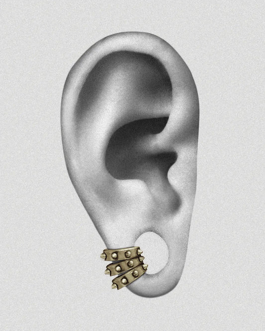 Sigmar Lobe Cuffs™-Lobe Cuffs™- Gold - 6mm - Ask & Embla