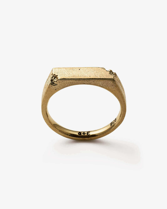 Brixton Signet Ring-Rings- US 5 - Gold - Ask & Embla