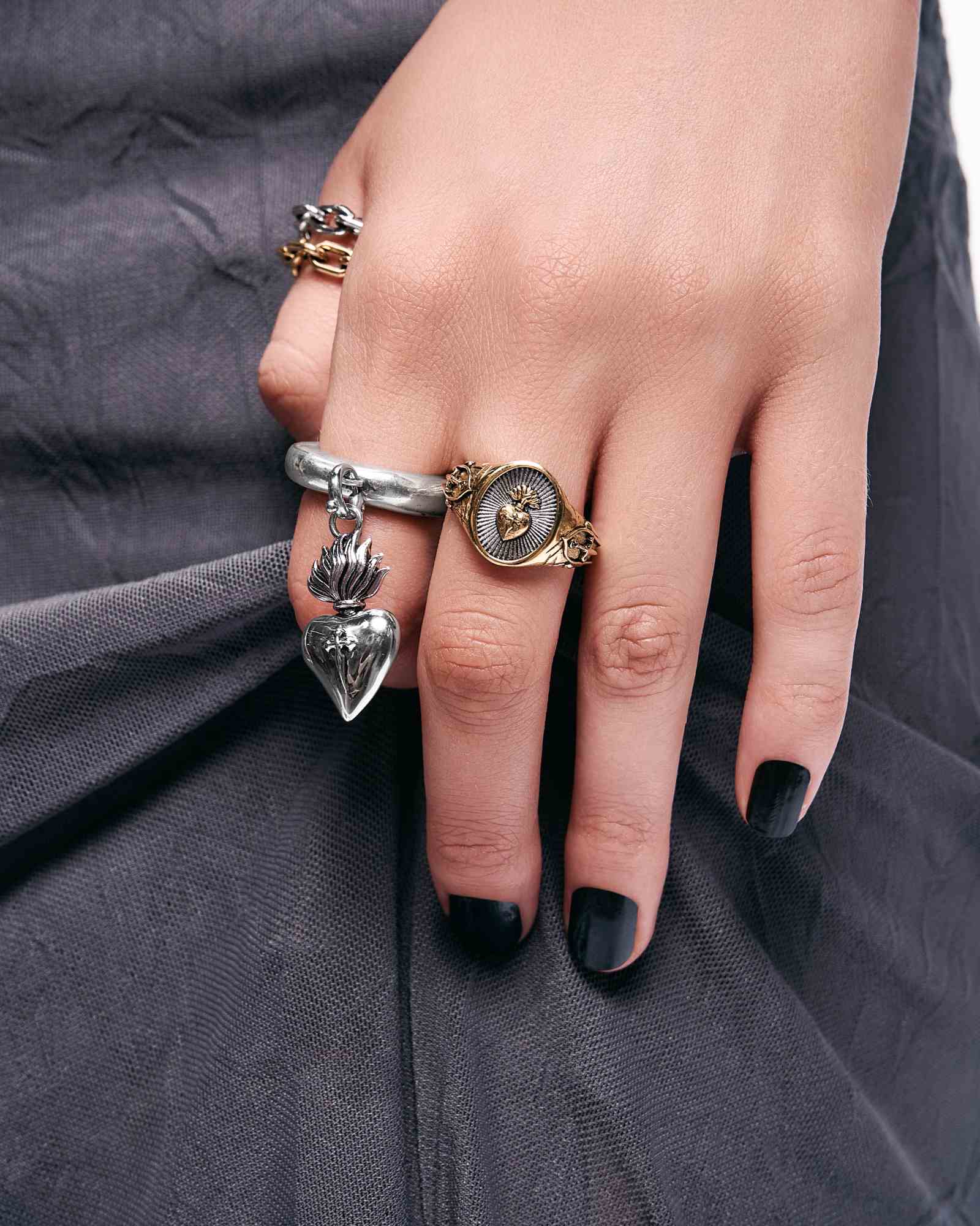 The Sacrament Ring-Rings- US5 - Silver - Ask & Embla