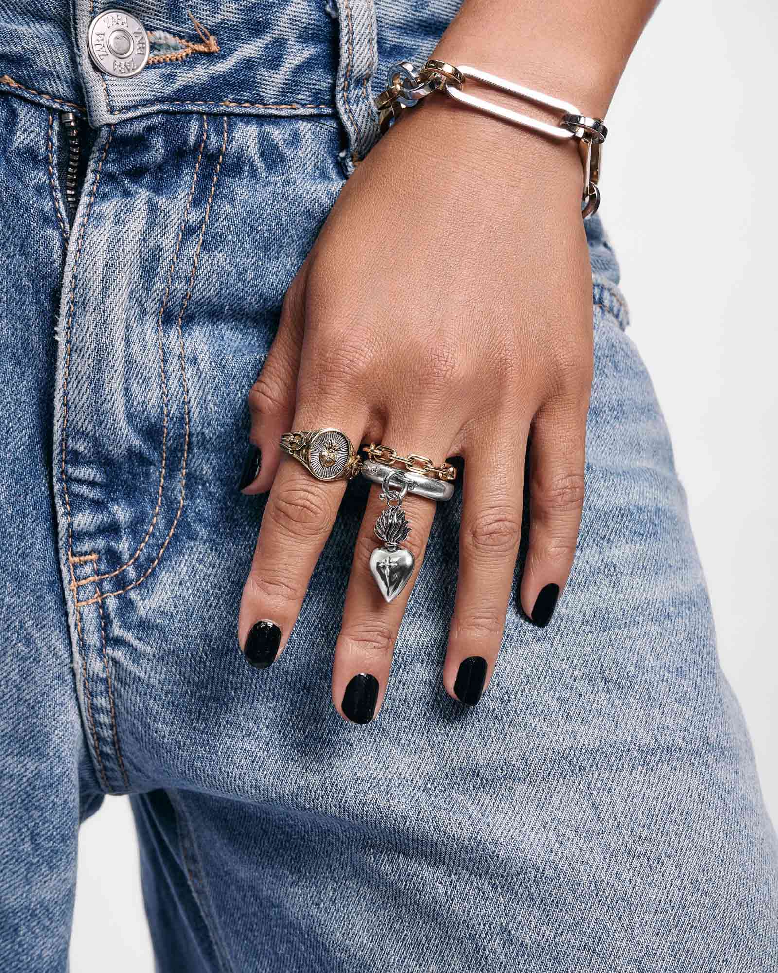 The Sacrament Ring-Rings- US5 - Silver - Ask & Embla