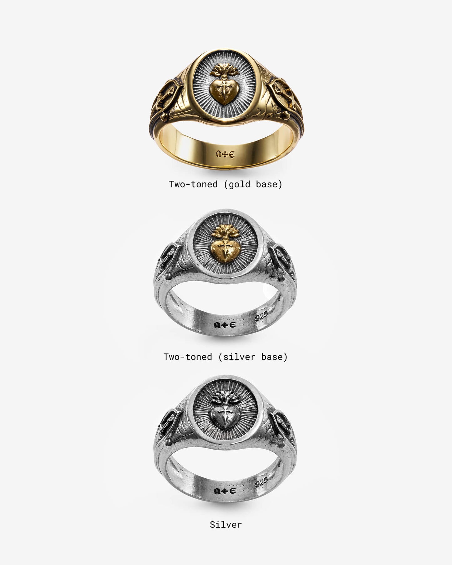 The Sacrament Ring-Rings- US5 - Silver - Ask & Embla