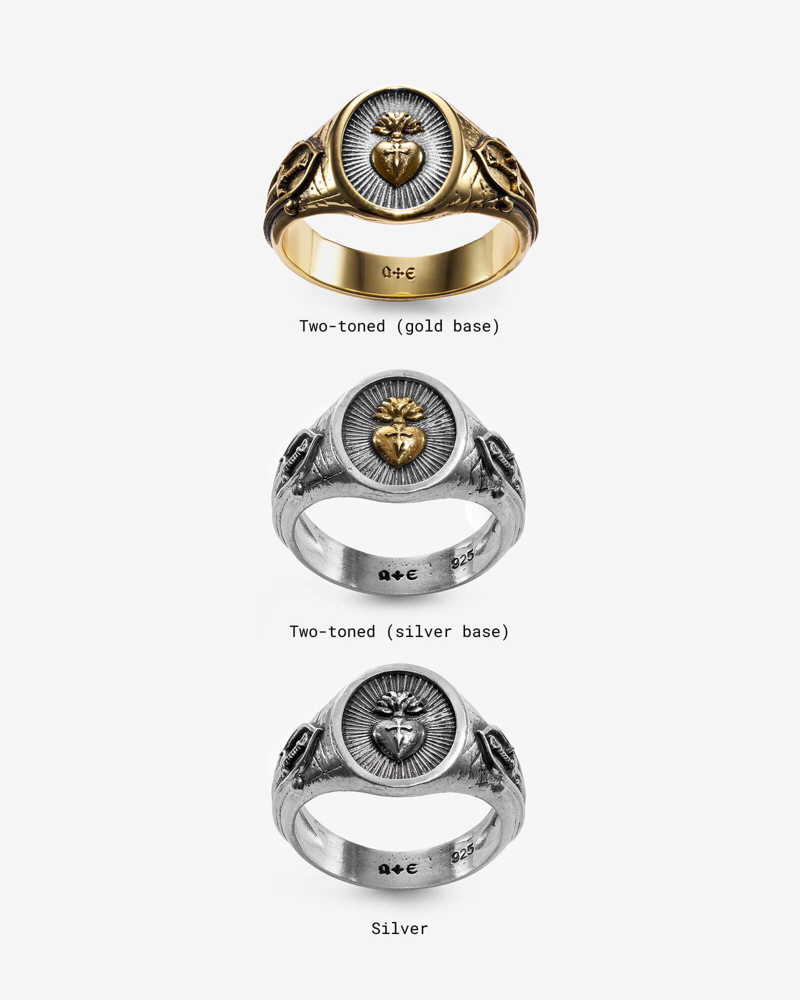 The Sacrament Ring-Rings- US5 - Silver - Ask & Embla
