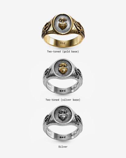 The Sacrament Ring-Rings- US5 - Silver - Ask & Embla