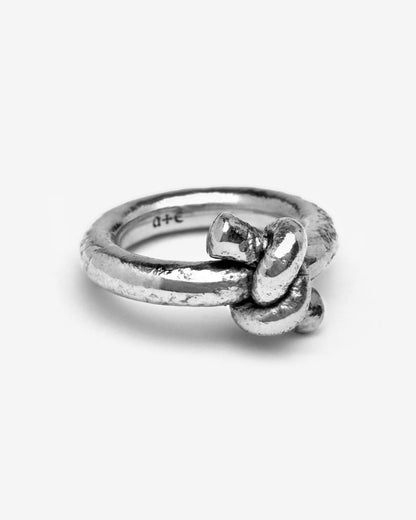 Infinity Knot Ring-Rings- US5 - Silver - Ask & Embla