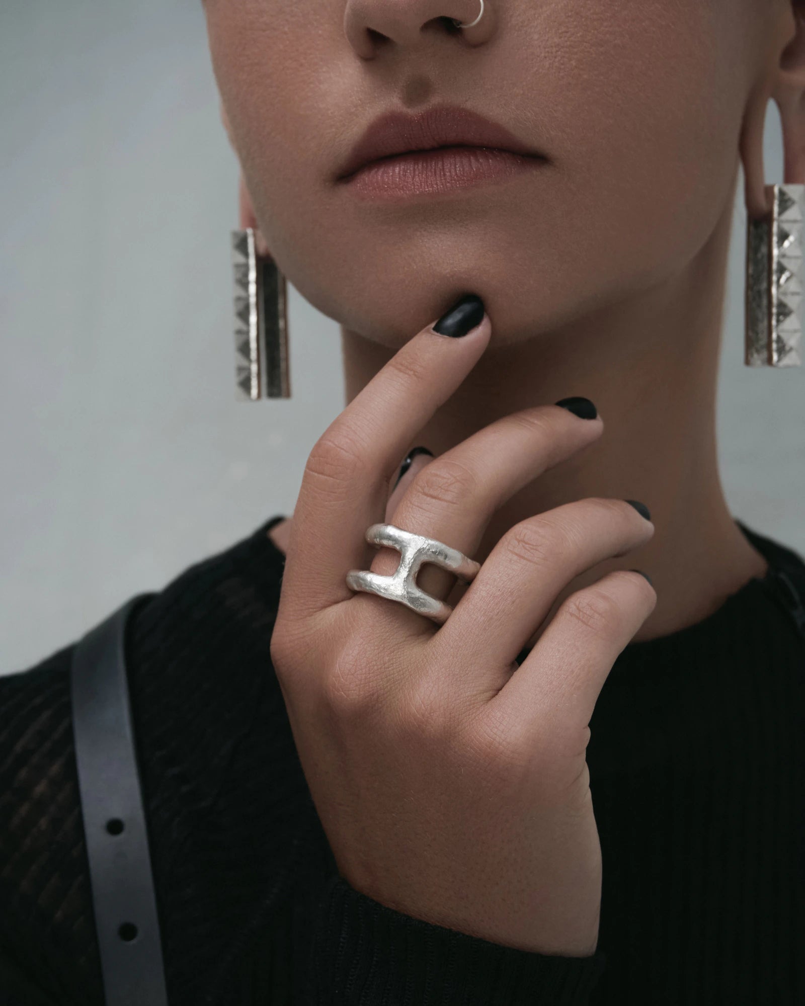 Phantom Ring-Rings- US5 - Silver - Ask & Embla