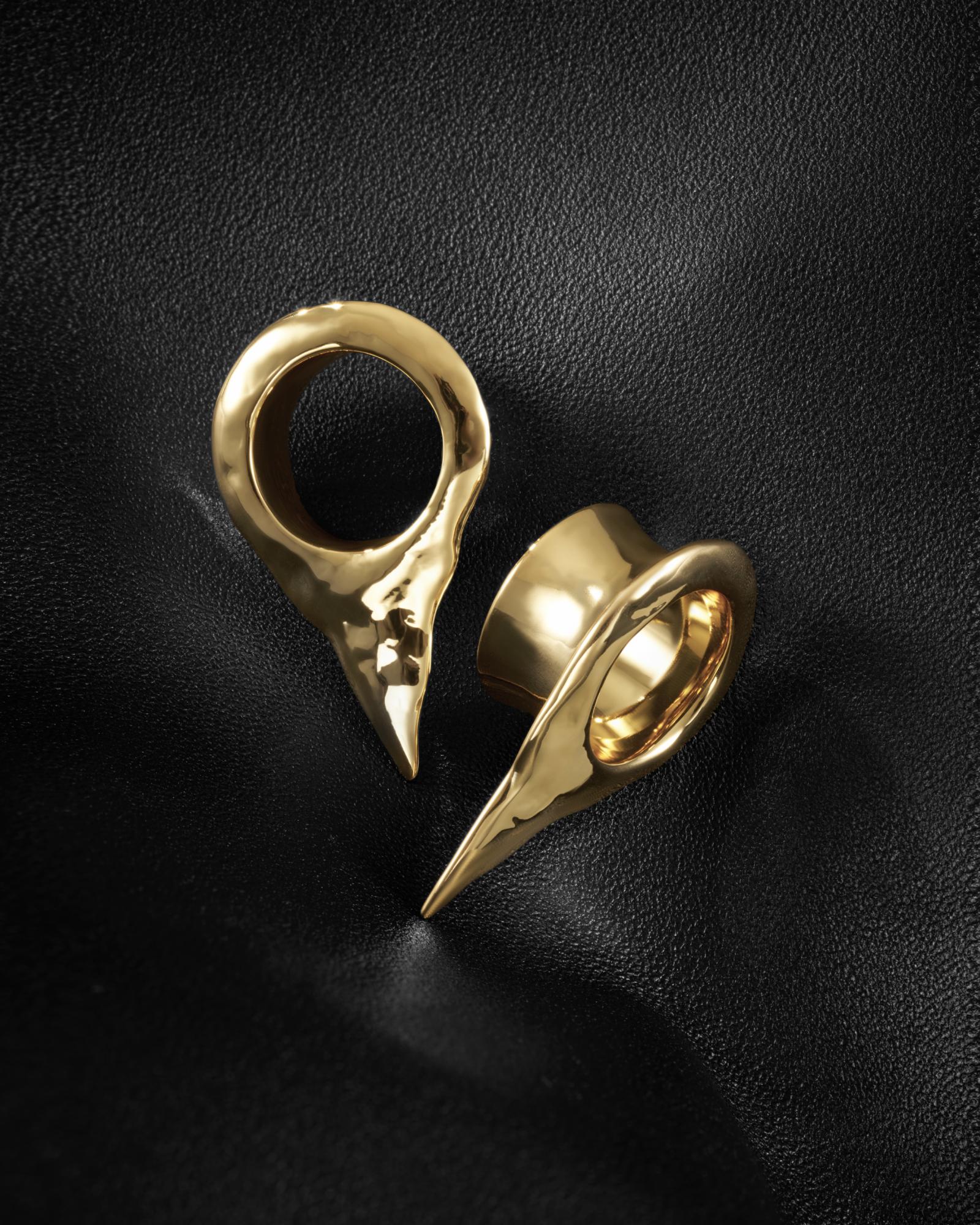 Erilon Tunnels-Tunnels- Gold - 8mm (0g) - Ask & Embla