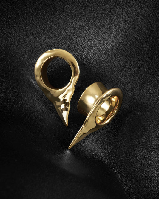 Erilon Tunnels-Tunnels- Gold - 8mm (0g) - Ask & Embla