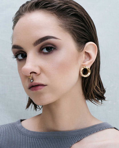 Ombria Tunnels-Tunnels- Gold - 8mm (0g) - Ask & Embla