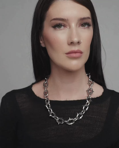 Unholy Grail necklace, bracelet, and hangers bundle