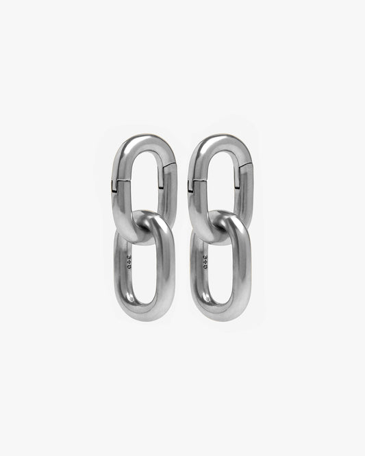 Galen Chain Hangers-Clicker Hangers- Silver - 2-Link - Ask & Embla